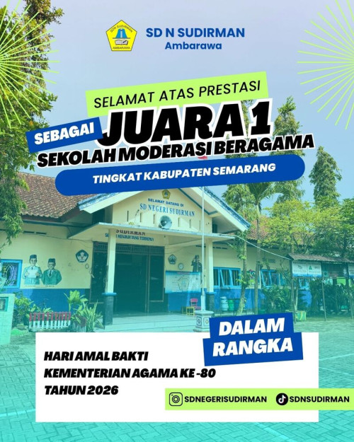 Raih Juara 1 Sekolah Moderasi Beragama Kabupaten Semarang Tahun 2026