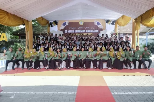 Haru dan Bangga Warnai Pelepasan Siswa Kelas VI SD N Sudirman Tahun 2026