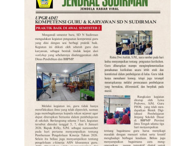 UPGRADE! KOMPETENSI GURU DAN KARYAWAN SD N SUDIRMAN